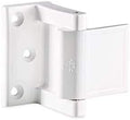 Berlin Modisch Door Lock Reinforcer Privacy Door Latch for in-Swinging Doors Extra High Resistance Home Door Security Lock White Finish