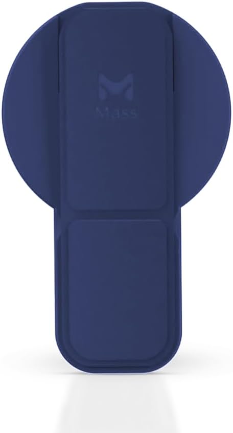 Planet Grip Compatible with MagSafe-Style iPhone Devices, Made from with a Slim Foldable Holder for Secure Magnetic Attachment and one-Hand use (Blue) by Mass