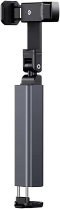 Universal Travel Essentials Phone Holder for Planes Car Portable Cell Phone Stand for Desk for iPhone Samsung Smartphones (Gray)