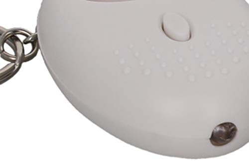 Othmro Safe Sound Personal Alarm 2 Pack 120DB Personal Security Alarm Keychain with LED Lights, Emergency Safety Alarm for Women, Men, Children, Elderly White