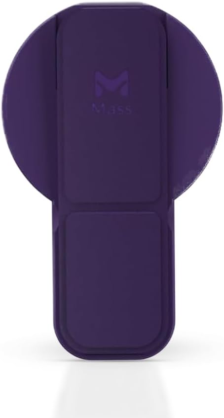 Planet Grip Compatible with MagSafe-Style iPhone Devices, Made from with a Slim Foldable Holder for Secure Magnetic Attachment and one-Hand use (Purple) by Mass