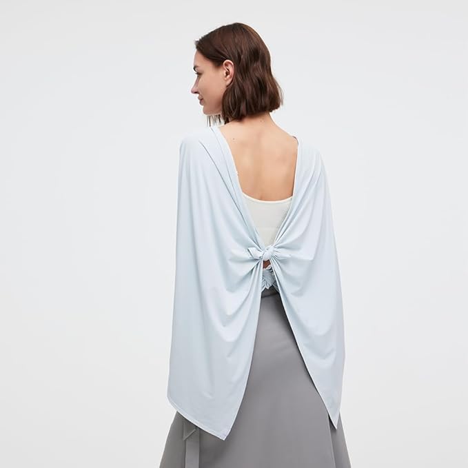 Sun Shawl UV Sun Protection UPF 50+ Beach Travel Scarf Wrap Summer Swimsuit Cover Up Cooling Blanket