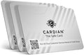 Cardian RFID Blocking Cards Set 3 – Credit Card Protector for Wallets, Passport Shield & NFC Blocking Device | Anti-Skimming Protection for Debit, ID & EMF Cards | Travel Accessories for Men and Women