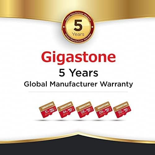 【5-Years Data Recovery】 GIGASTONE 32GB Micro SD Card 5-Pack, 4K Camera Pro, Compatible with GoPro, Wyze, Security Camera, Drone, Dash Cam, R/W up to 95/35MB/s MicroSDHC Memory Card UHS-I U3 A2 V30