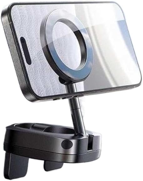 Car Airplane Phone Holder Foldable 360 Degree Rotation Dashboard Stand Compatible with 17 16 15 Travel Essentials Flight