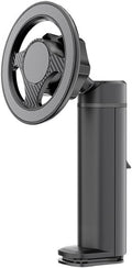ARFUKA Magnetic Phone Holder Mount for Airplane Travel - Adjustable 360° Rotation, Hands-Free Desktop Mount & Phone Stand (Home Office & Airplane Travel Essentials)