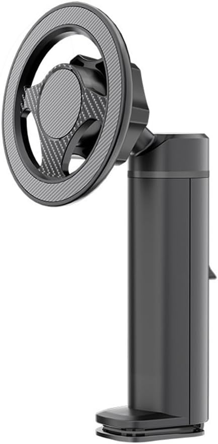 ARFUKA Magnetic Phone Holder Mount for Airplane Travel - Adjustable 360° Rotation, Hands-Free Desktop Mount & Phone Stand (Home Office & Airplane Travel Essentials)