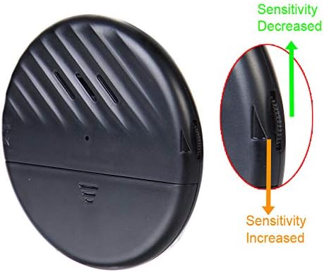 EverNary Window Vibration Alarm,3Pack 125dB Loud Ultra-Slim Anti-Theft Alarm for Door and Window Glass Break Sensor Alert with Adjustable Sensitivity (3, Black)