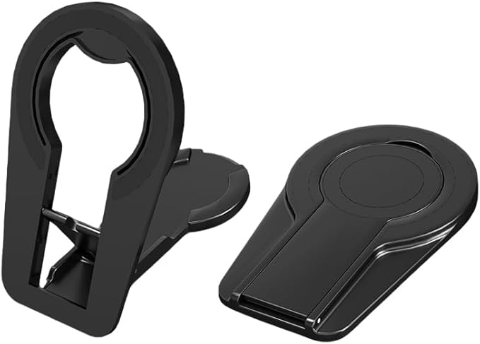 JZD Magnetic Phone Stand, Adjustable Tilt & Height with Strong Metal Base