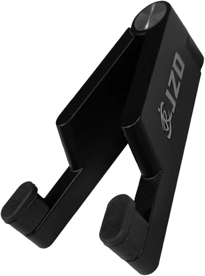 JZD Cell Phone Stand for Desk - Adjustable Angle Foldable & Portable Holder with Stable Base for All Smartphones ﻿