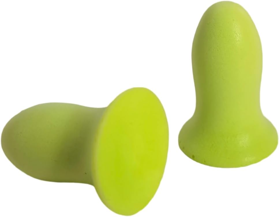 Fan Wu Soft Foam Earplugs 50 Pairs – 32dB Noise Reduction for Sleeping, Travel & Work | Small/XS Size for Kids & Women & Petite Adults | Reusable Comfort Fit | Green