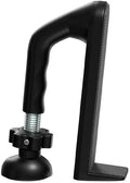 Portable Door Lock for Travel,Door Stopper Security for Hotels/Apartments - Reinforced Locking Device for Extra Safety for Women, Solo Travelers & Kids. (Black)