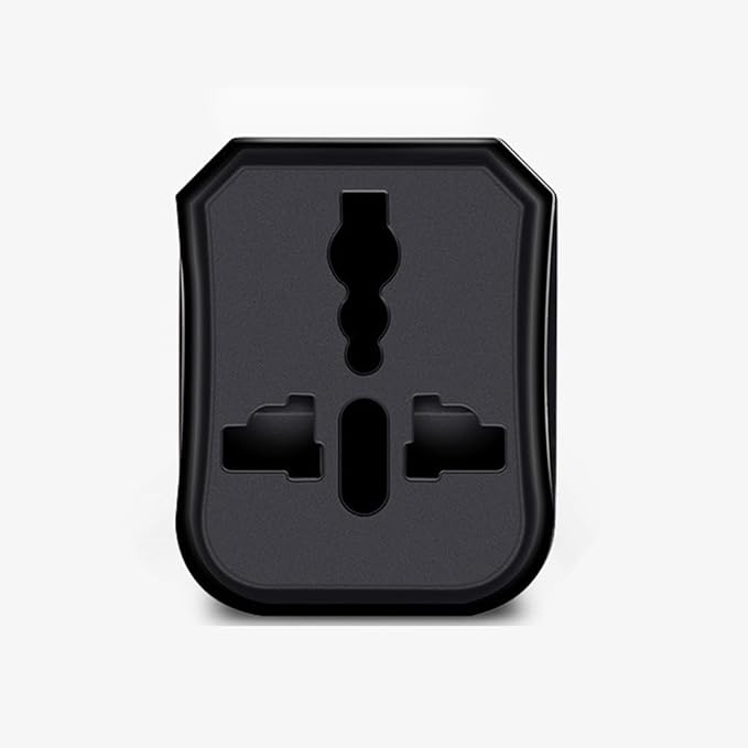2 Pack Universal Travel Adapter Compact World Travel Adapter Kit All in One Charger Plug Converter with Carry Case for Power Strip Wall Outlet US AU UK CN France DE Europe China Australia Japan
