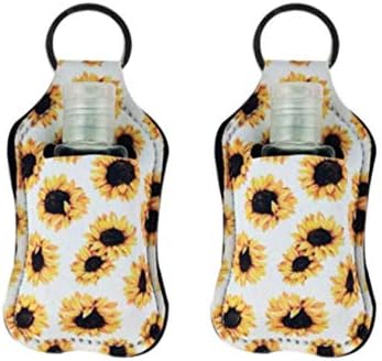 Daisy Lane Hand Sanitizer Holder for Backpack Kids Travel Size Baseball Softball Keychain