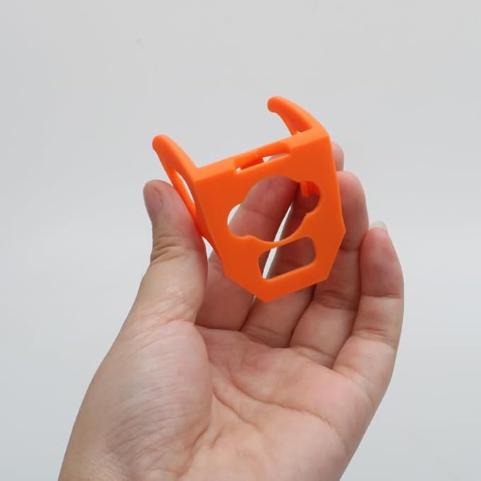 1Set Action Camera Lens Gimbal Protective Cover for Hover X1 Pro/Promax 3D Printed PLA Anti-Collision Protection Frame Kit RC Drone Model Accessories (Orange)