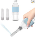 Backpacking Bidet - wower 2 Pack Portable Bidet for Travel, Toilet, or Camping. Compatible with Every Bottle, Portable Shattaf Water Sprayer with 350ml Bottle, Ultralight