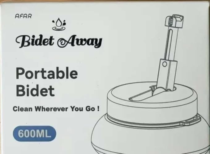 Collapsible Bidet: Perfect for Camping, Travel, and Backpackers. Beneficial for Postpartum Care. Eliminates The Need for a Plastic Water Bottle for istinja (perineal Hygiene). شطاف السفر
