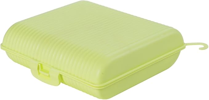 Travel Bottles Kit, Refillable & Leakproof, Toiletries Set with Large Toothbrush Case, Soap Holder and 3 Travel Size Containers 3oz each for Shampoo, Conditioner and Lotion, TSA Approved (Green)