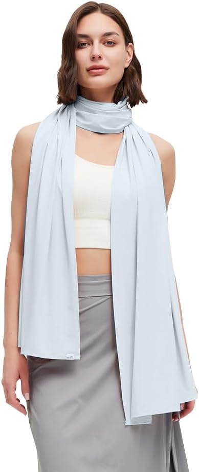 Sun Shawl UV Sun Protection UPF 50+ Beach Travel Scarf Wrap Summer Swimsuit Cover Up Cooling Blanket