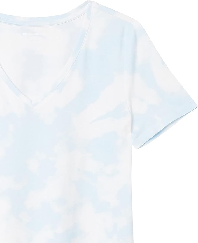 Amazon Essentials Women's Regular-Fit Short-Sleeve T-Shirt (Crewneck and V-Neck Options), Multipacks