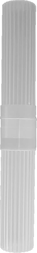 American Comb Toothbrush Holder - White, Made in USA, with Ventilation Holes, for Toothbrush Covers, Toothbrush Holder, Toothbrush Soft, Durable Design, Hygienic Bathroom Accessory