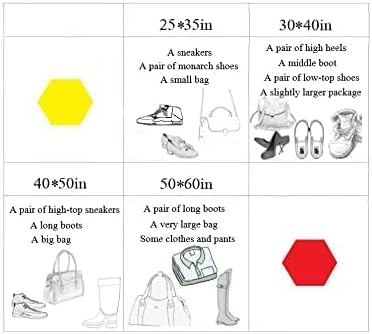 30 eco-friendly travel shoe bag storage bags, non-woven breathable dust-proof bag with rope, suitable for storing shoes and bags, isolate dust and keep shoes and bags clean and tidy. (15.7inX19.68in)