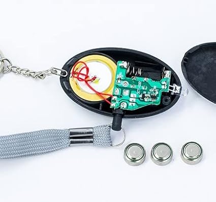 Othmro Safe Sound Personal Alarm 2 Pack 120DB Personal Security Alarm Keychain, Emergency Safety Alarm for Women, Men, Children, Elderly Blue