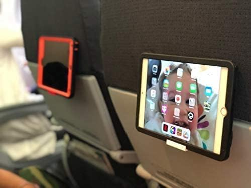 The SkyClip+ Phone & Tablet Holder for Air Travel, Home and Office Use - Inflight Phone Mount & Stand Compatible with iPhone, Android, Kindle and Tablets - Travel Accessory (Black, 3 Pack)