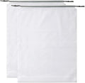 Shoe Bags for Travel, Waterproof Travel Clear Plastic Drawstring Bags, Storage Bags,5 Pack 15.7" x 11.8" Large Packing Cubes for Storage, Travel Essentials, Men's and Women's