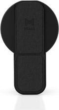 Planet Grip Compatible with MagSafe-Style iPhone Devices, Made from with a Slim Foldable Holder for Secure Magnetic Attachment and one-Hand use (Black) by Mass