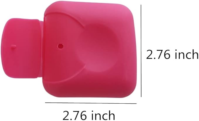 Portable Travel Soap Container Case Box Holder with Lid, Plastic Soap Dish Organizer for Bathroom Home Outdoor Hiking Camping (4 Pack)