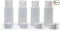 2oz 8-Pieces TSA Approved Translucent Squeeze Bottles with Flip Cap & Extra Screw Caps, Leak Proof, FDA Compliant. Safe for Premium Costmetic, Shampoo, Conditioner DIY projects and Camping.