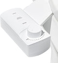‌BIGCOW Ultra-Slim Bidet Attachment, Self-Cleaning Dual Nozzle (Front/Rear Wash), One-Finger Command, Ergonomic 3+1 Tactile Controls, Pressure Dial & Tool-Free Install, Instant Hygiene Upgrade