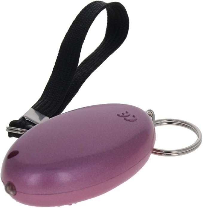 Othmro Safe Sound Personal Alarm 3 Pack 120DB Personal Security Alarm Keychain with LED Lights, Emergency Safety Alarm for Women, Men, Children, Elderly Purple