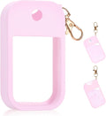 Silicone Case Compatible with Touchland Hand Sanitizer Spray, Protective Case for Spray 1FL. OZ (Pink(1PCS))