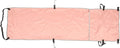 Ergonomic Airplane Footrest Hammock Cover Adjustable Travel Footrest for Improved Sitting Position on Planes Buses and Outdoor Seating (Pink)