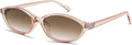 GUVIVI Retro Oval Sunglasses for Women Chic Cat Eye 90s Sunnies Lightweight Narrow Shades Trendy UV protection Sun Glasses