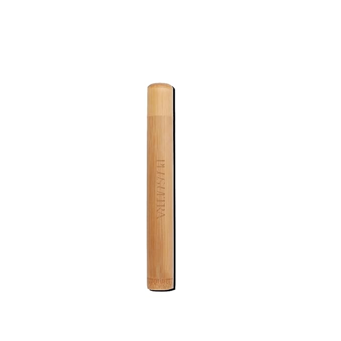 Plus Ultra Kids Plastic-Free Bamboo Toothbrush Case – Sustainable Travel Holder for Children – Ventilated, Compostable & Lightweight – Eco-Friendly Oral Care Essential