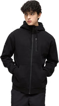 Pillowdy Full Zip Hoodie – Inflatable Built-in Travel Pillow – Comfortable Rest On-The-Go – Perfect for Airplane and Trips