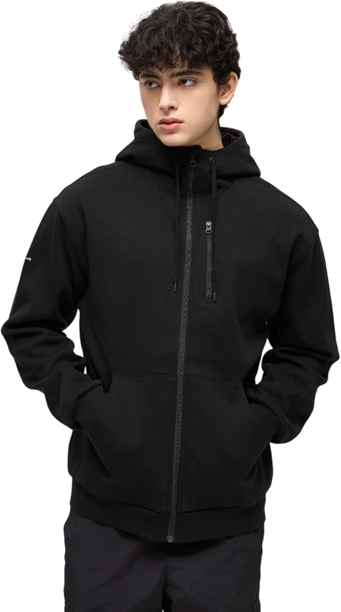 Pillowdy Full Zip Hoodie – Inflatable Built-in Travel Pillow – Comfortable Rest On-The-Go – Perfect for Airplane and Trips