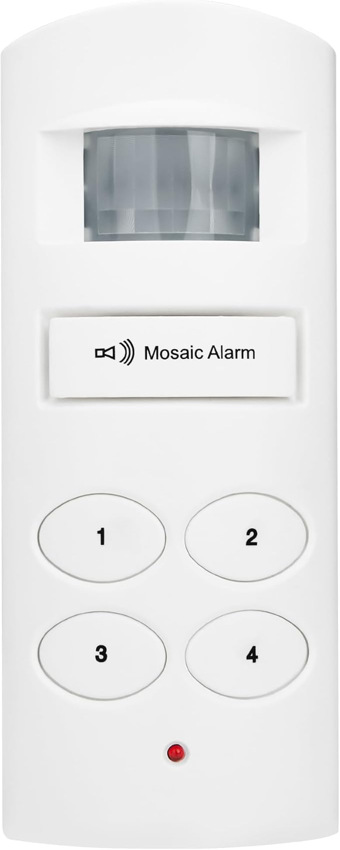 Loud 135db Keypad Motion Sensor Alarm Siren for Garage, Shed. Portable Cordless Battery Operated Travel PIR Motion Detector Alert. Freestanding Indoor Infrared Home Security Intruder Burglar Alarm