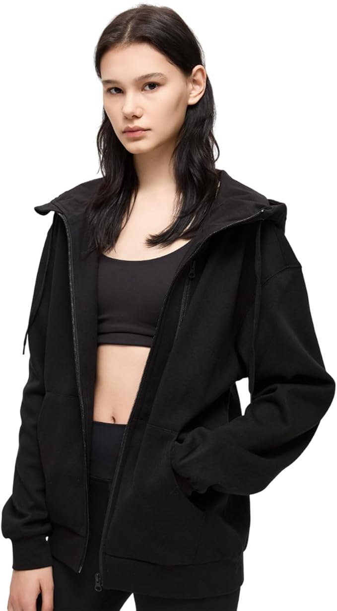 Pillowdy Full Zip Hoodie – Inflatable Built-in Travel Pillow – Comfortable Rest On-The-Go – Perfect for Airplane and Trips