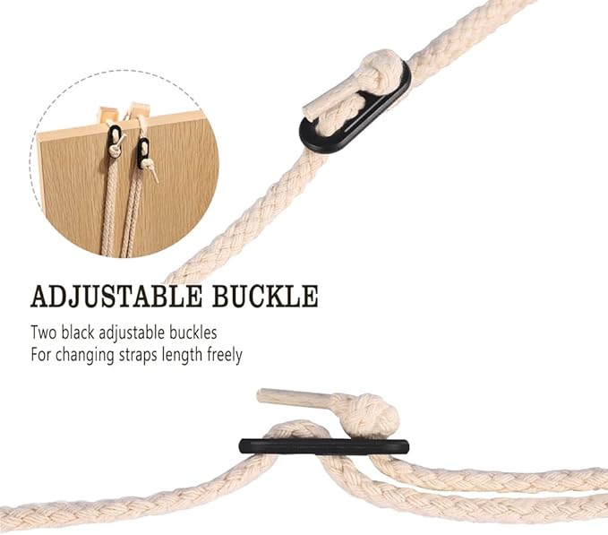 Airplane Foot Hammock for Plane Travel, Airplane Foot Rest with Extended Adjustment Strap Desk Hammock Folding for Travel Accessories