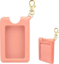 Silicone Case Compatible with Noshinku Pocket Hand Sanitizer, Protective Case with Keychain for Travel Size