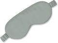Olive + Crate Eucalyptus Tencel Sleep Mask - Hypoallergenic Eye Mask for Sleeping - Light Blocking Night Masks, Moisture Wicking, Anti-Static Eye Covers - Long Flight Travel Essentials - Spring Sage