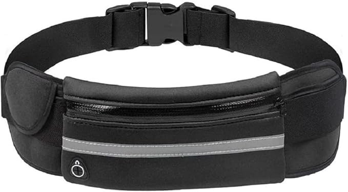 Armear Travel Belt Money Waist Pack - Hidden Waterproof Anti Theft Passport Security Fanny Pouch Wallet for Running Men Women