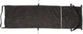Ergonomic Airplane Footrest Hammock Cover Adjustable Travel Footrest for Improved Sitting Position on Planes Buses and Outdoor Seating (Black)