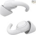 Afflatus Ear Plugs for Sleeping Noise Cancelling, 2 Pairs (S+L) Comfortable Reusable Noise Reduction Ear Plugs, Earplugs for Sleep, Snoring Light Grey