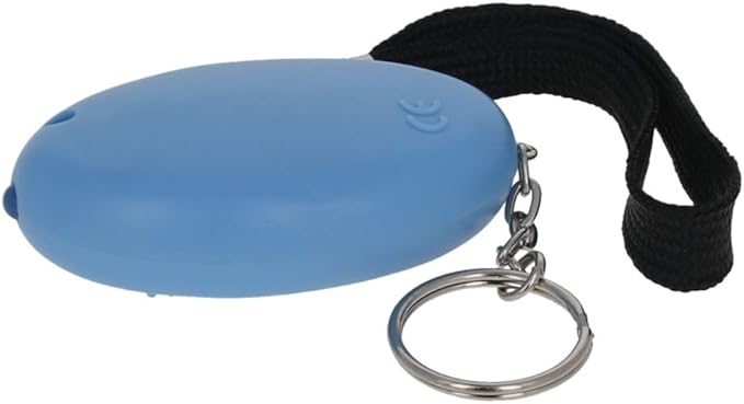 Othmro Safe Sound Personal Alarm 2 Pack 130DB Personal Security Alarm Keychain with LED Lights, Emergency Safety Alarm for Women, Men, Children, Elderly Light Blue