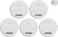 Window Alarms 5 Pack, 125dB Loud Vibration Sensors for Home Security & Glass Break Detection, with Low Battery Indicator